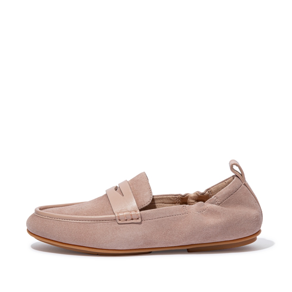 Fitflop اليجرو بيني المتسكعون عارية الوردي