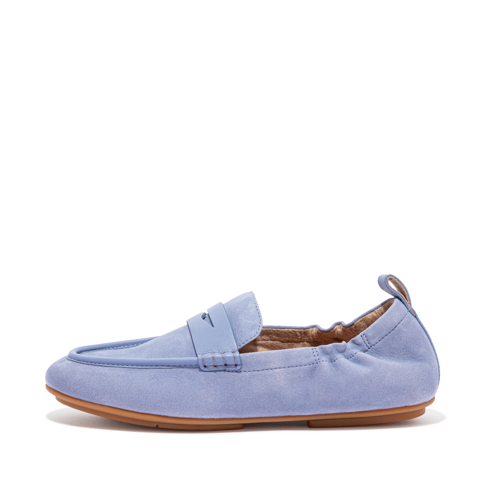 Fitflop اليجرو جلد الغزال بيني متعطل الخزامى البري