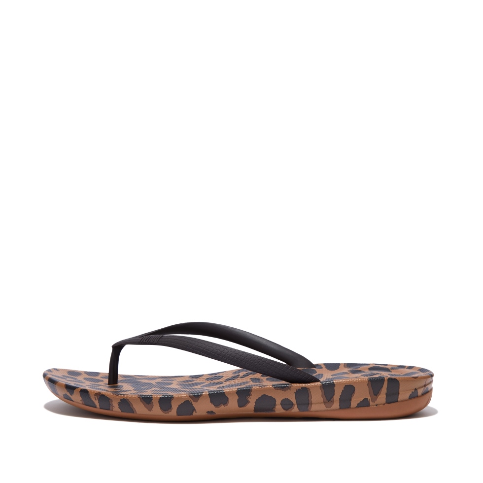 شبشب فليب فلوب مريح بطبعة جلد الفهد من Fitflop