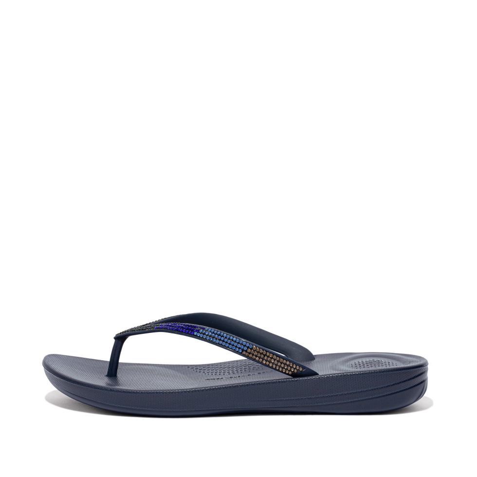 شبشب Fitflop Iqushion Ombré بلون كحلي لامع
