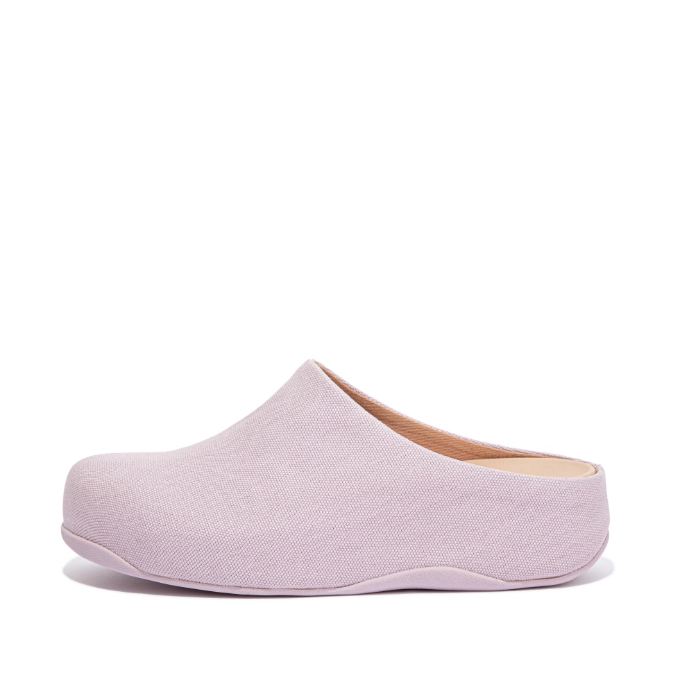 قباقيب قماشية Fitflop Shuv أرجواني ناعم